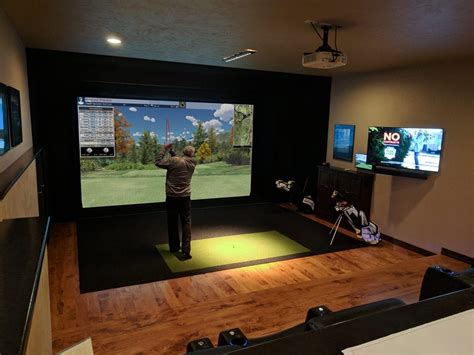 Hensley Homes Golf Simulators Are A Top Custom Home Trend