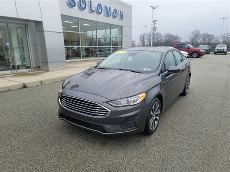2019 Edition Se Awd Ford Fusion For Sale In Pittsburgh Pa Cargurus