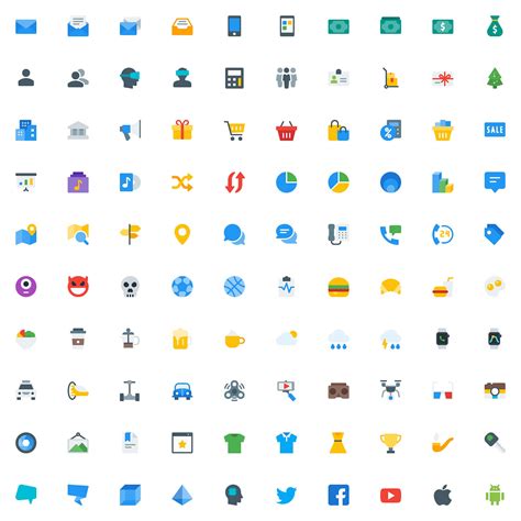300 Free Colored Icons Pack Ai Png Svg