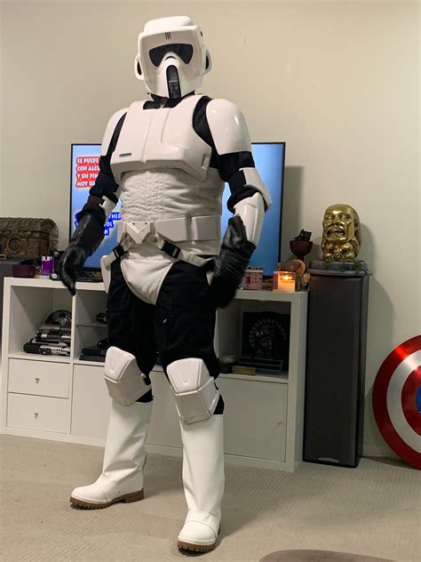 Almost Finished Resurrecting Some Scout Trooper Armor A 3rd Hand Kit I