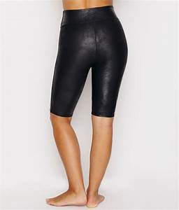 Spanx Faux Leather Bike Shorts Reviews Bare Necessities Style 50173r