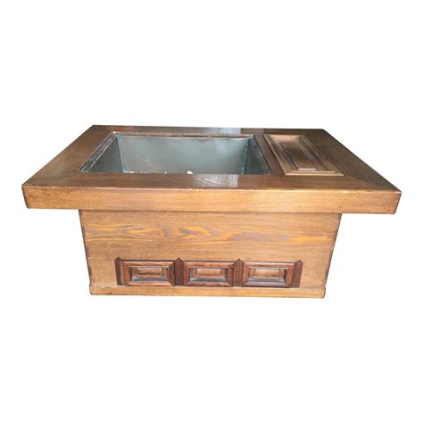 Teppanyaki grill coffee table 31 1 2 x 23 5 8 60 cm 80 warm grilled. Japanese Hibachi Table or Coffee Table | Chairish