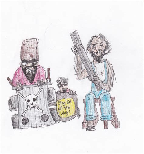 Angry Hobo And Shotgun Pete By Sylizar On Deviantart