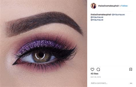Purple Eye Makeup Tspa Dallas Beauty School