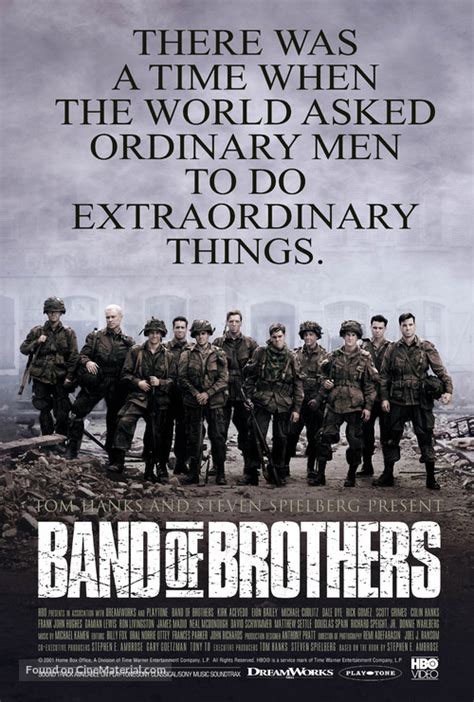 Band Of Brothers 2001 Movie Poster