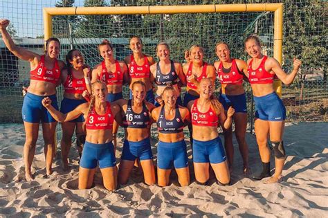 norwegian womens beach handball team fined euro for wearing my xxx hot girl