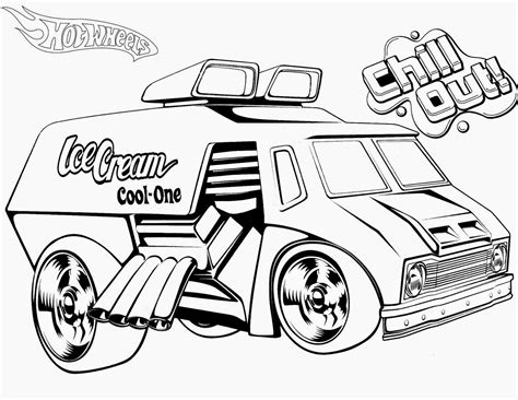 Simply click to download the design that you would like to color.when you are done, we'd love to see your finished work. Hot Wheels Cars Coloring Pages at GetColorings.com | Free ...