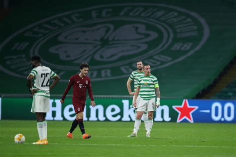 Celtic Vs Sparta Prague Result Lukas Julis Hat Trick Sends Bhoys Bottom Of Europa League Group