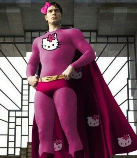 Hello Kitty Superman Super Hero Costumes Everything Pink Superman