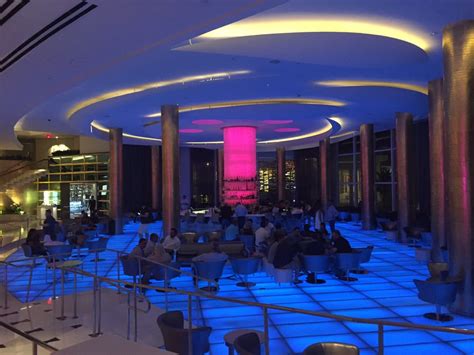 The Famous Lobby Circular Bar At The Fontainebleau Miami Beach Yelp