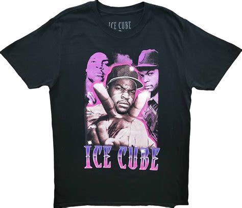 New Mens Ice Cube Peace 90s Black Vintage Hip Hop Rap T Shirt Tee Ebay
