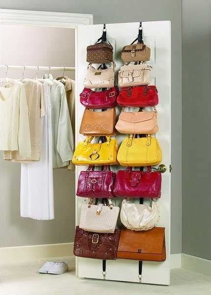 33 Storage Ideas To Organize Your Closet And Decorate With Handbags And