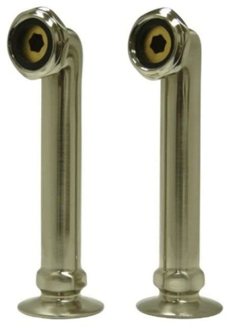 If you forget to do it, you will end up spraying water everywhere when. Vintage Deck Mount Risers for Clawfoot Tub Faucet ...