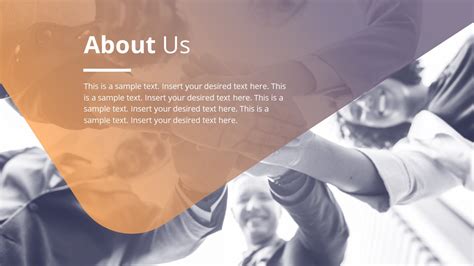 Company About Us Template