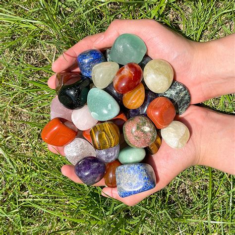 Polished Tumbled Stones And Healing Crystals Bulk Rocks Gem Stones For