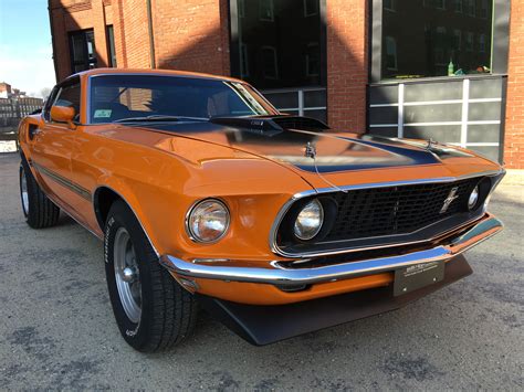 Ford Mustang Mach 2 1969 1969 Ford Mustang Mach 1 428 Cj 2 Door Coupe