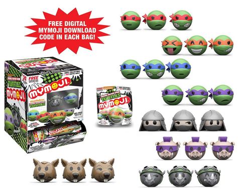 MYMOJI: Teenage Mutant Ninja Turtles Blind Bag | Teenage mutant ninja turtles toy, Teenage ...