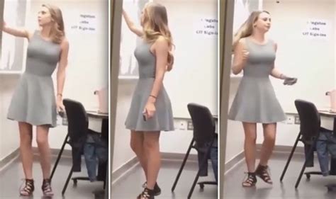Video Of Sexiest Maths Teacher Goes Viral Express Co Uk