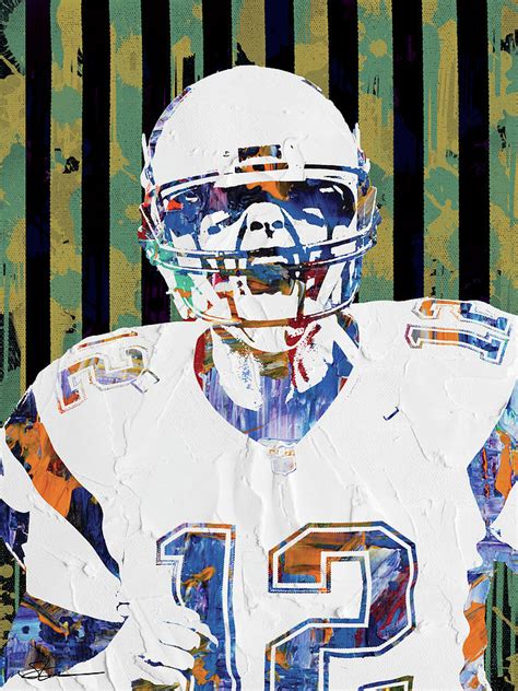 Nfl New England Patriots Legend Tom Brady Artwork Mixed Media By Scott