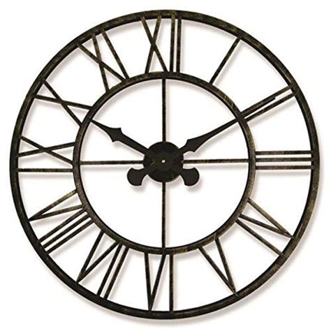 Roger Lascelles Vintage Outdoor Indoor Metal Clock 70c