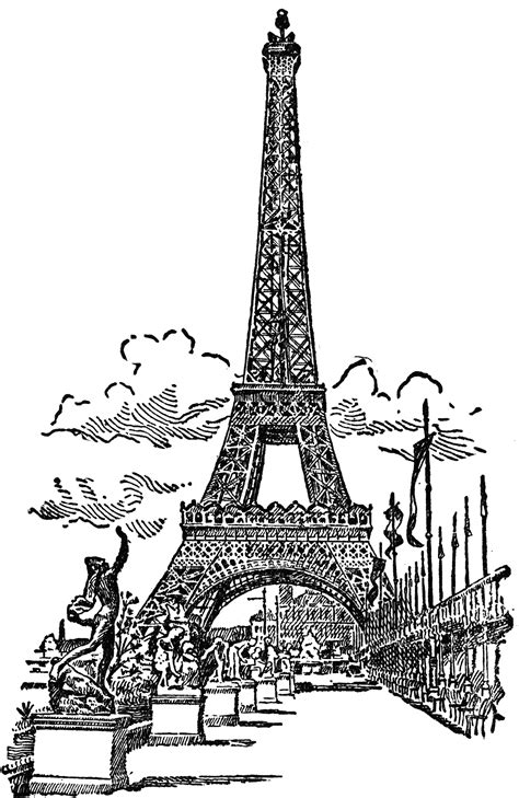 Choose any clipart that best suits your projects, presentations or other design work. Eiffel Tower | ClipArt ETC
