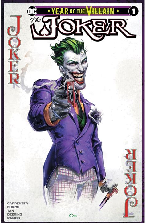 The Joker Year Of The Villain 1 Clayton Crain Scorpion Comics