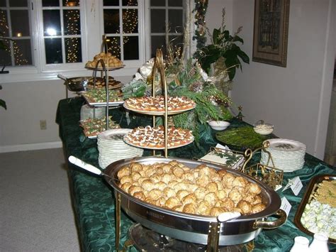Christmas Parties Buffet Tables Christmas Things Victorian Christmas