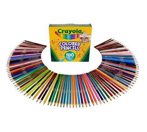 100 Colored Pencils With Colors Of The World Crayola