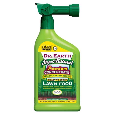 Dr Earth 32 Oz Super Natural Ready To Spray Hose End Liquid Lawn
