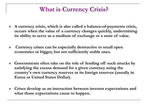 Ppt Currency Crisis Powerpoint Presentation Free Download Id4074933