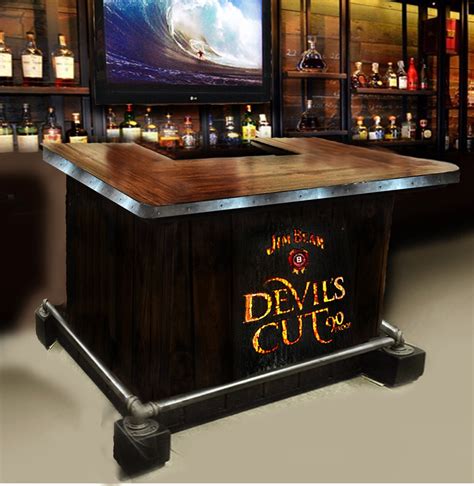 Sold Out Custom Home Bar Hand Built Rustic Whiskey Pub Man Cave Barn