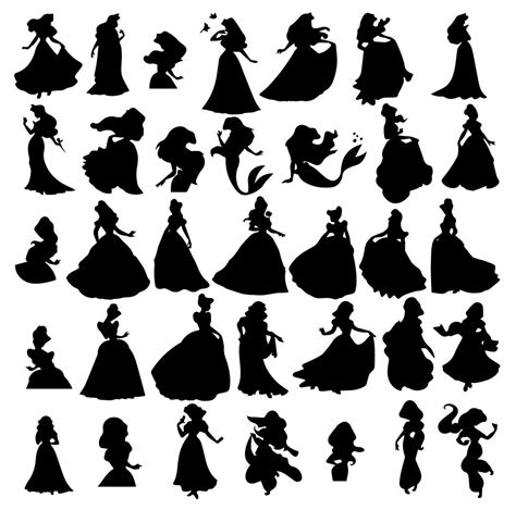 Free Disney Svg Cut Files Silhouette / Disney Silhouettes SVG files
