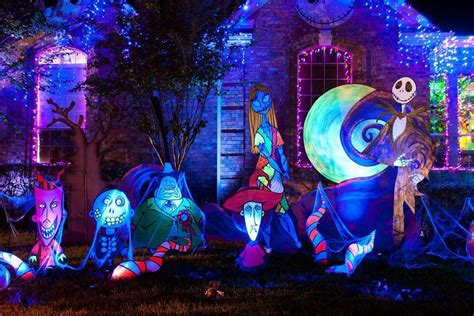 Halloween Lights And Decoration Ideas Christmas Lights Etc Nightmare