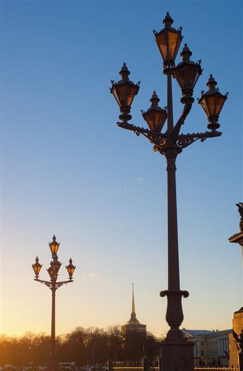Lanterns At Sunset Stock Image Image Of Landmark City 27651159