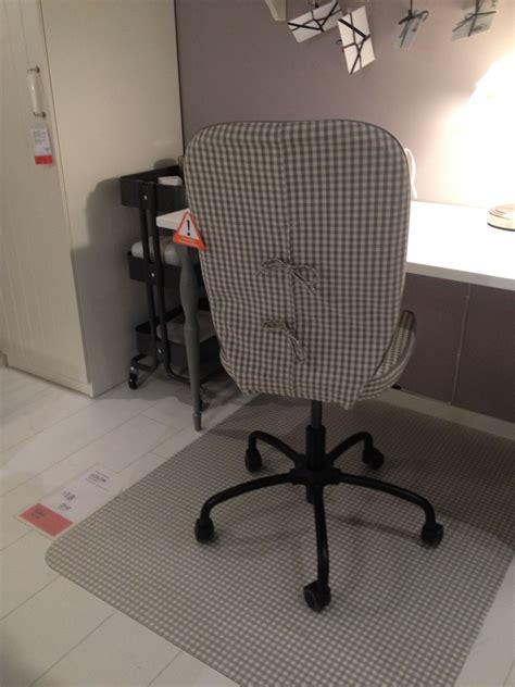 Ikea Office Chair Grey Check