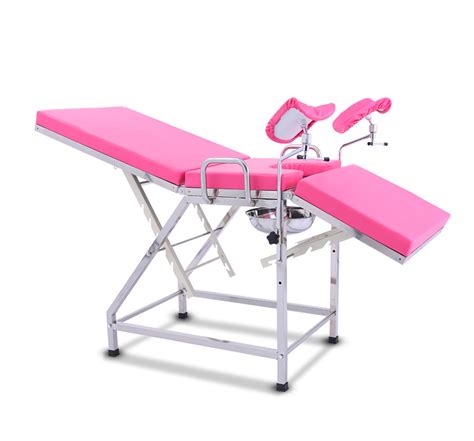 hospital stainless steel gynecological exam table