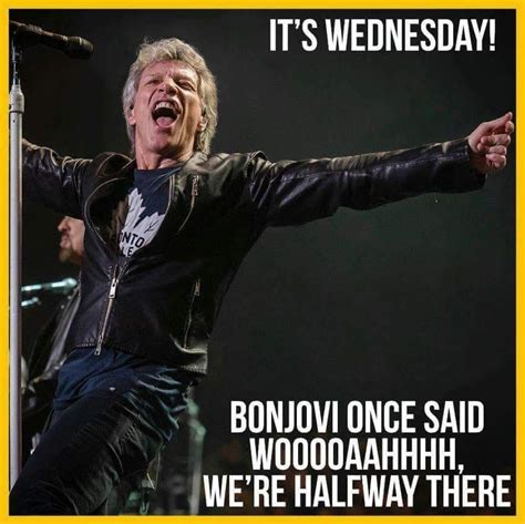 Bon Jovi Wed Were Halfway There Jon Bon Jovi Bon Jovi 80s Bands