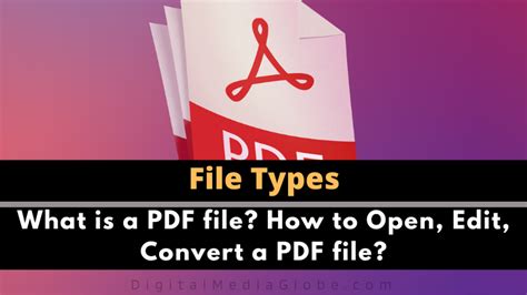 What Is A Pdf File How To Open Edit Convert A Pdf File In 2022