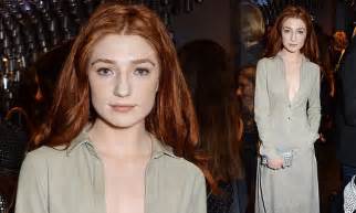 Nicola Roberts Flaunts Her Perky Assets In A Plunging Suede Dress Daily Mail Online