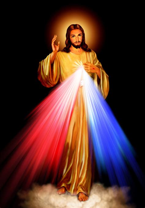 Joseph smith translation, luke 2:46 (in luke 2:46. Divine Mercy Jesus Print POSTER A4-A3 Jesus Picture ...