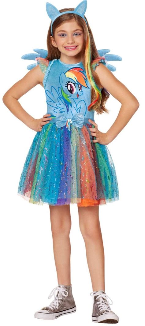 Pin By Tif On Rainbow Dash Costumes Baby Frocks Designs Rainbow Dash