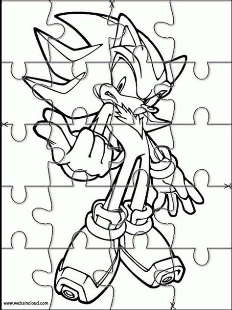 Puzzles Online Para Imprimir Para Niños Sonic 19