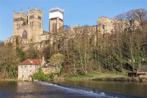 Durham Cathedral And Old Fulling Mill River Wear Neil Pulling Flickr