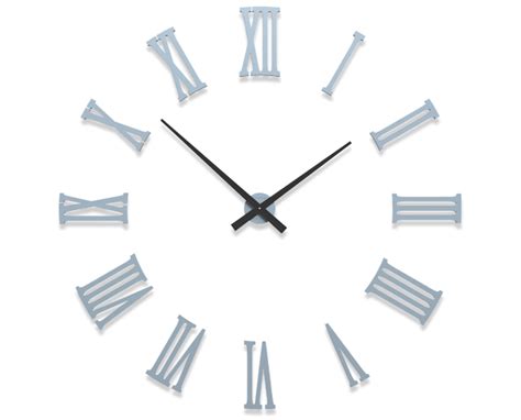 Large Wall Clocks With Roman Numerals Da Vinci Diy Clocks Diameter 48