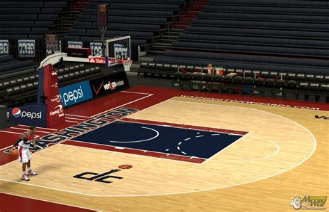Wizards Court Updated The Dornas Backboard And Seats Nba 2k14 At