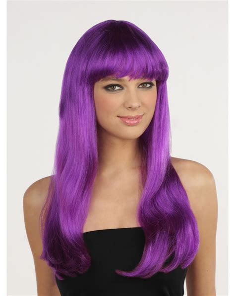 Purple Monster Wig Spirit Halloween Purple Wig Costume Wigs