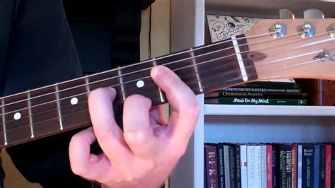 How To Play The A9 Chord On Guitar A Ninth Youtube