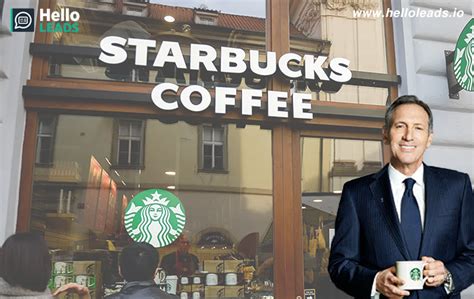 Howard Schultz Ceo Of Starbucks Helloleads Crm Blogs