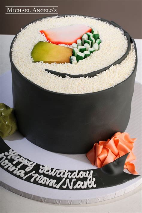 Sushi Anyone 62food Sushi Cake Crazy Cakes Amazing Cakes