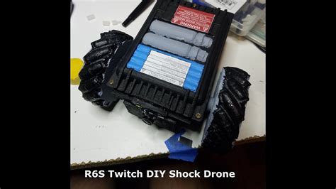 R6s Twitch Cosplay Shock Drone Operation And How Its Made Youtube